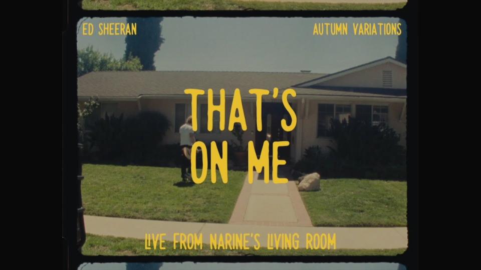 That's On Me (Live From Narine's Living Room)